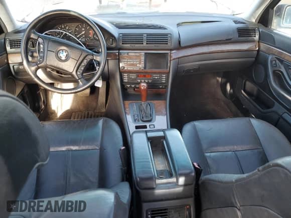 1999 BMW 7 Series 740iL with VIN WBAGH833XXDP05481, listed as a Copart auction lot 85510534 with 159,680 mi miles and Salvage title. Bid and sale history available at DreamBid. Image 8.