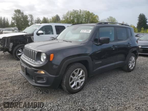 2017 Jeep Renegade Latitude с VIN ZACCJABB5HPF00076, выставлен на аукционе Copart как лот 81317895 с пробегом 113 704 миль миль и Списание • Salvage title. История ставок и продаж доступна на DreamBid. Изображение 1.