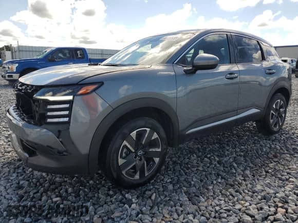 2025 Nissan Kicks SV with VIN 3N8AP6CB9SL327068, listed as a Copart auction lot 81562355 with 16,558 mi miles and Clean title. Bid and sale history available at DreamBid. Image 1.