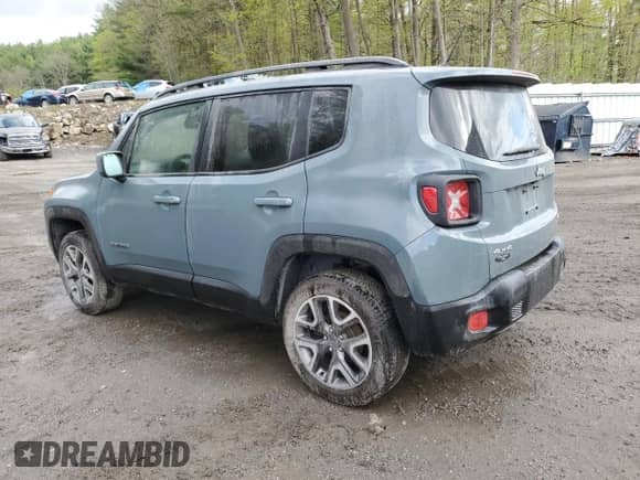 2017 Jeep Renegade Altitude with VIN ZACCJBBH1HPG10603, listed as a Copart auction lot 55052335 with 79,569 mi miles and Clean title. Bid and sale history available at DreamBid. Image 2.