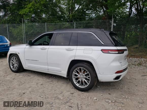 2024 Jeep Grand Cherokee Summit Reserve с VIN 1C4RJHEG6R8501692, выставлен на аукционе Copart как лот 63576265 с пробегом 53 160 миль миль и Списание • Salvage title. История ставок и продаж доступна на DreamBid. Изображение 2.