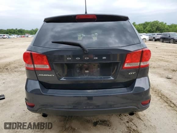 2017 Dodge Journey GT with VIN 3C4PDCEG6HT643882, listed as a Copart auction lot 57473025 with 152,918 mi miles and Salvage title. Bid and sale history available at DreamBid. Image 6.