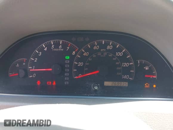 2005 Toyota Camry STD with VIN 4T1BE32K85U974198, listed as a IAAI auction lot 42879062 with 269,935 mi miles and . Bid and sale history available at DreamBid. Image 7.