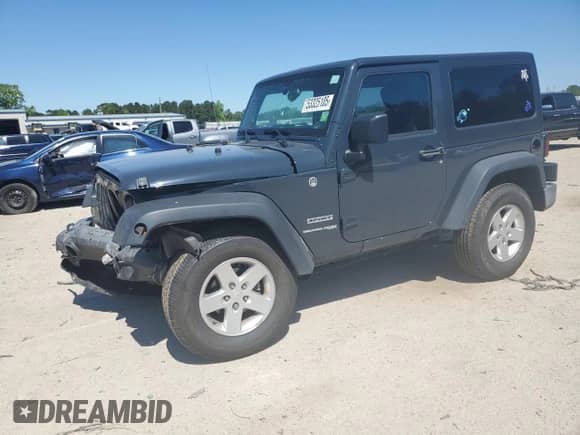 2018 Jeep Wrangler Sport S с VIN 1C4AJWAG1JL868055, выставлен на аукционе Copart как лот 53325105 с пробегом 63 556 миль миль и Списание • Salvage title. История ставок и продаж доступна на DreamBid. Изображение 1.