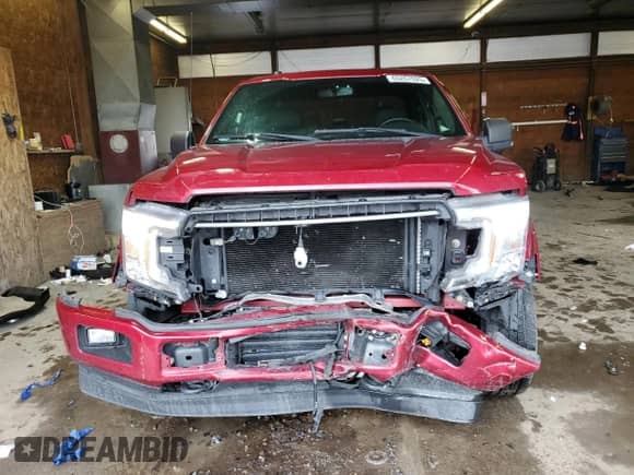 2018 Ford F-150 XL with VIN 1FTEX1EP6JKE20218, listed as a Copart auction lot 65267025 with 93,078 mi miles and Salvage title. Bid and sale history available at DreamBid. Image 5.