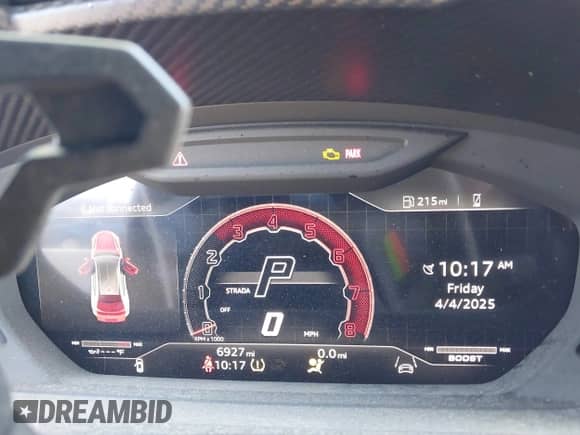 2024 Lamborghini Urus Performante with VIN ZPBUC3ZL6RLA29238, listed as a IAAI auction lot 41966435 with 6,927 mi miles and . Bid and sale history available at DreamBid. Image 7.