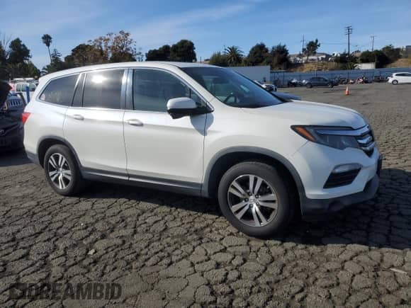 2018 Honda Pilot EX-L with VIN 5FNYF5H65JB008248, listed as a Copart auction lot 81501374 with 68,955 mi miles and Salvage title. Bid and sale history available at DreamBid. Image 4.
