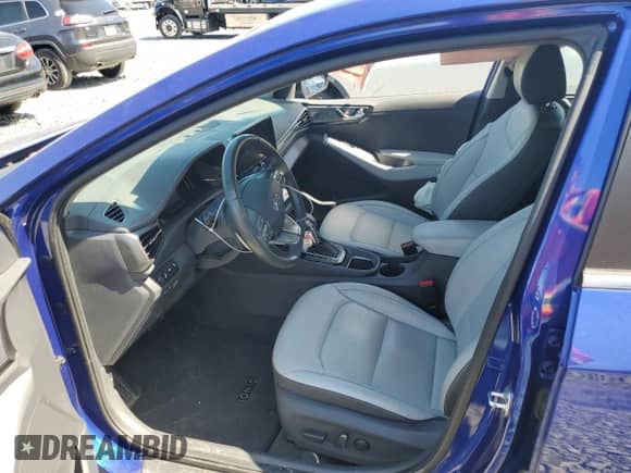 2022 Hyundai Ioniq Limited with VIN KMHCX5LD1NU268667, listed as a Copart auction lot 70755575 with 61,133 mi miles and Salvage title. Bid and sale history available at DreamBid. Image 7.
