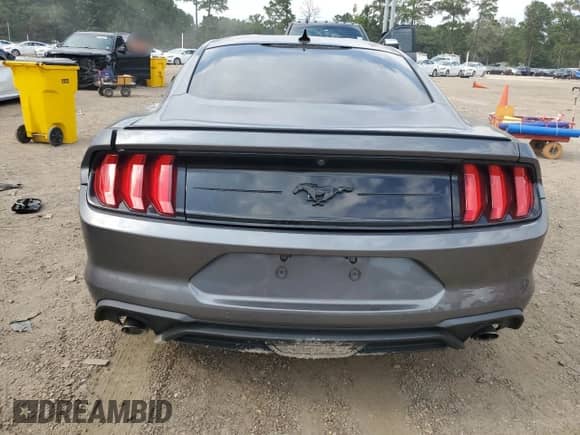 2022 Ford Mustang EcoBoost with VIN 1FA6P8TH3N5111941, listed as a Copart auction lot 71311555 with 47,053 mi miles and Salvage title. Bid and sale history available at DreamBid. Image 6.