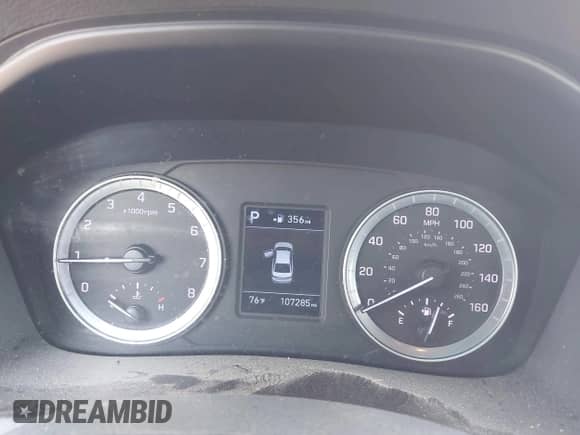 2019 Hyundai Sonata SE z VIN 5NPE24AF8KH820164, wystawiony jako IAAI lot #42459705 z przebiegiem 107 285 mil mil oraz . Historia ofert i sprzedaży dostępna na DreamBid. Obrazek 7.