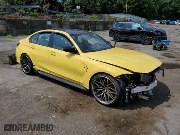 2022 BMW M3 с VIN WBS53AY01NFM30642, выставлен на аукционе Copart как лот 63445964 с пробегом Не указан миль и Списание • Salvage title. История ставок и продаж доступна на DreamBid. Изображение 4.