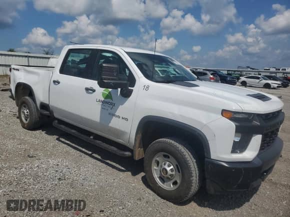 2020 Chevrolet Silverado 2500HD Work Truck z VIN 1GC4YLE74LF152656, wystawiony jako Copart lot #67406375 z przebiegiem 59 285 mil mil oraz Szkoda całkowita • Salvage title. Historia ofert i sprzedaży dostępna na DreamBid. Obrazek 4.