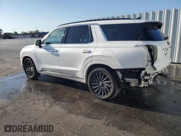 2024 Hyundai Palisade Calligraphy с VIN KM8R7DGE9RU683099, выставлен на аукционе Copart как лот 69685375 с пробегом 33 681 миль миль и Чистый • Clean title. История ставок и продаж доступна на DreamBid. Изображение 2.