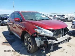 2015 Nissan Murano SL с VIN 5N1AZ2MG6FN229352, выставлен на аукционе IAAI как лот 41861129 с пробегом 136 242 миль миль и . История ставок и продаж доступна на DreamBid. Изображение 1.