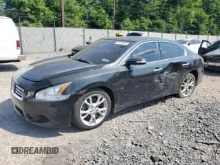 2012 Nissan Maxima SV with VIN 1N4AA5AP5CC800702, listed as a Copart auction lot 65737845 with 148,701 mi miles and Salvage title. Bid and sale history available at DreamBid. Image 1.
