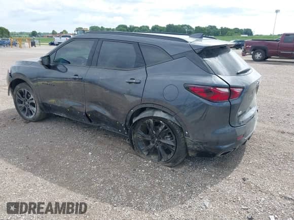 2021 Chevrolet Blazer RS с VIN 3GNKBKRS2MS542967, выставлен на аукционе IAAI как лот 42617417 с пробегом 48 571 миль миль и . История ставок и продаж доступна на DreamBid. Изображение 3.