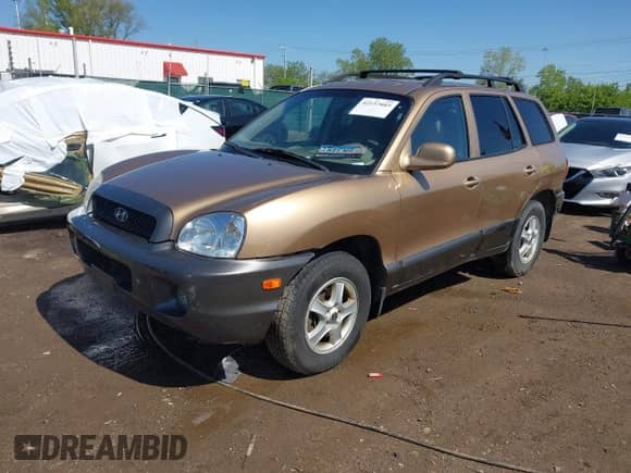 2002 Hyundai Santa Fe GLS z VIN KM8SC73DX2U270948, wystawiony jako IAAI lot #42157089 z przebiegiem 170 824 mil mil oraz . Historia ofert i sprzedaży dostępna na DreamBid. Obrazek 2.