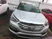 2017 Hyundai Santa Fe 2.4L with VIN 5XYZT3LB7HG386984, listed as a Copart auction lot 43467625 with Not provided miles and Salvage title. Bid and sale history available at DreamBid. Image 5.