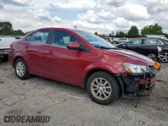 2018 Chevrolet Sonic LT with VIN 1G1JD5SH0J4129626, listed as a Copart auction lot 68791145 with 88,528 mi miles and Salvage title. Bid and sale history available at DreamBid. Image 4.