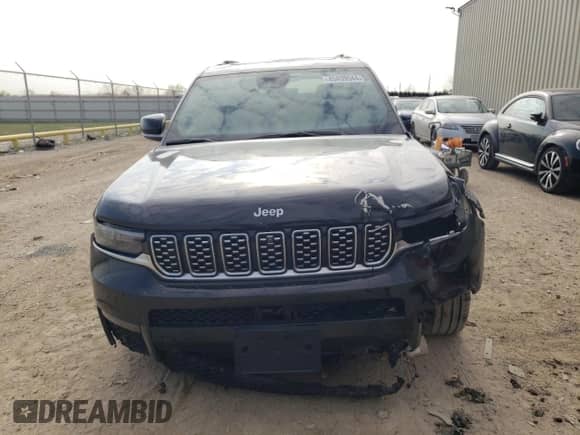 2021 Jeep Grand Cherokee Summit Reserve z VIN 1C4RJKET4M8146444, wystawiony jako Copart lot #45439544 z przebiegiem Nie podano mil oraz Szkoda całkowita • Salvage title. Historia ofert i sprzedaży dostępna na DreamBid. Obrazek 5.