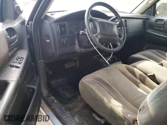 2001 Dodge Dakota with VIN 1B7GG26X21S116431, listed as a Copart auction lot 74329054 with 144,055 mi miles and Salvage title. Bid and sale history available at DreamBid. Image 8.