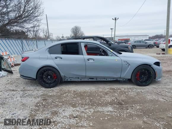 2024 BMW M3 Competition xDrive with VIN WBS43AY08RFS19830, listed as a IAAI auction lot 41506228 with 10,330 mi miles and . Bid and sale history available at DreamBid. Image 14.