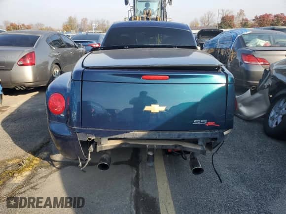 2005 Chevrolet SSR LS с VIN 1GCES14H55B117798, выставлен на аукционе Copart как лот 77615954 с пробегом 63 383 миль миль и Списание • Salvage title. История ставок и продаж доступна на DreamBid. Изображение 6.