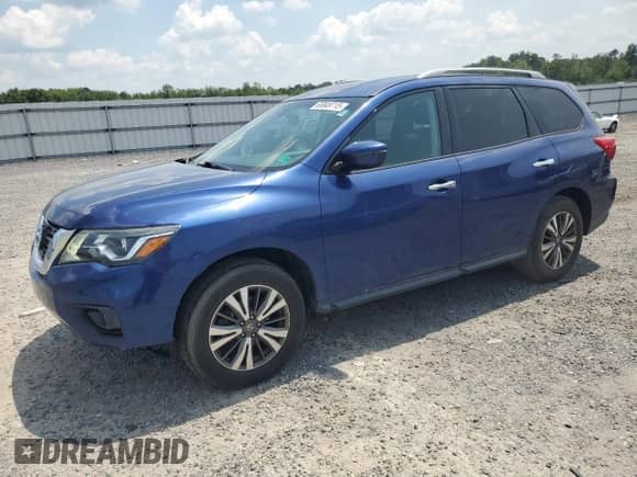 2017 Nissan Pathfinder SV with VIN 5N1DR2MN6HC665774, listed as a Copart auction lot 65849715 with 138,121 mi miles and Clean title. Bid and sale history available at DreamBid. Image 1.