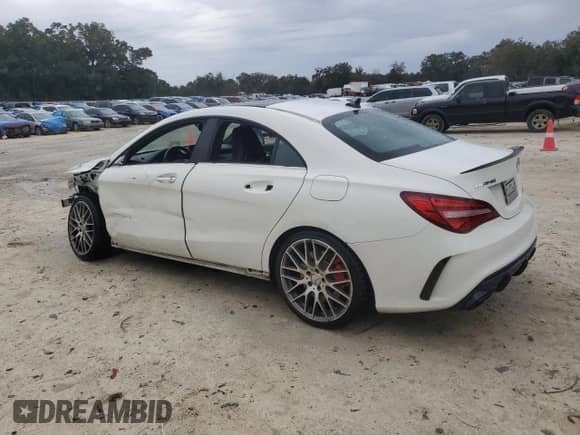 2018 Mercedes-Benz CLA 45 AMG с VIN WDDSJ5CB7JN618278, выставлен на аукционе Copart как лот 88866695 с пробегом 45 312 миль миль и Списание • Salvage title. История ставок и продаж доступна на DreamBid. Изображение 2.