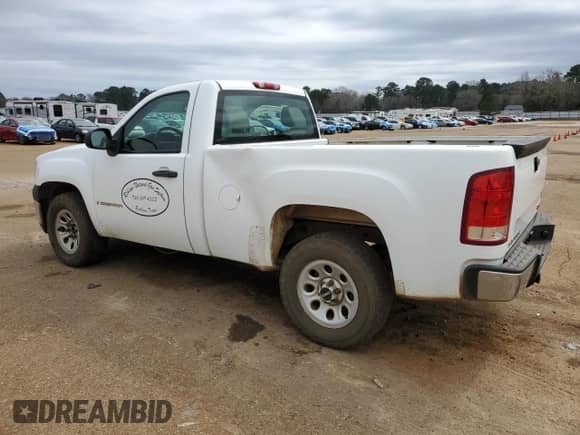 2008 GMC Sierra 1500 Work Truck z VIN 1GTEC14C98Z306709, wystawiony jako Copart lot #47651165 z przebiegiem 196 339 mil mil oraz Szkoda całkowita • Salvage title. Historia ofert i sprzedaży dostępna na DreamBid. Obrazek 2.