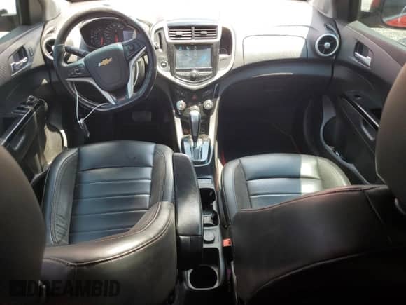 2017 Chevrolet Sonic Premier with VIN 1G1JF6SB2H4137362, listed as a Copart auction lot 62379195 with 116,096 mi miles and Salvage title. Bid and sale history available at DreamBid. Image 8.