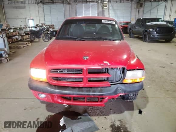 1999 Dodge Dakota SLT with VIN 1B7GL26Z4XS233613, listed as a Copart auction lot 89320955 with 221,289 mi miles and Clean title. Bid and sale history available at DreamBid. Image 5.