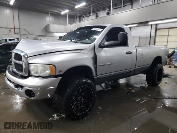 2004 Dodge RAM with VIN 3D7KU26CX4G259077, listed as a Copart auction lot 45917875 with 184,704 mi miles and Salvage title. Bid and sale history available at DreamBid. Image 1.