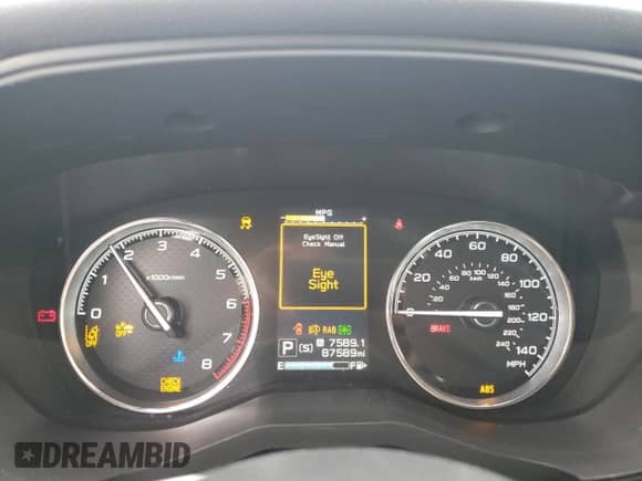 2021 Subaru Forester Touring z VIN JF2SKAXC0MH527859, wystawiony jako Copart lot #84020335 z przebiegiem 87 589 mil mil oraz Szkoda całkowita • Salvage title. Historia ofert i sprzedaży dostępna na DreamBid. Obrazek 9.