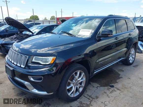2016 Jeep Grand Cherokee Summit with VIN 1C4RJFJT5GC339295, listed as a IAAI auction lot 42435918 with 134,439 mi miles and . Bid and sale history available at DreamBid. Image 2.