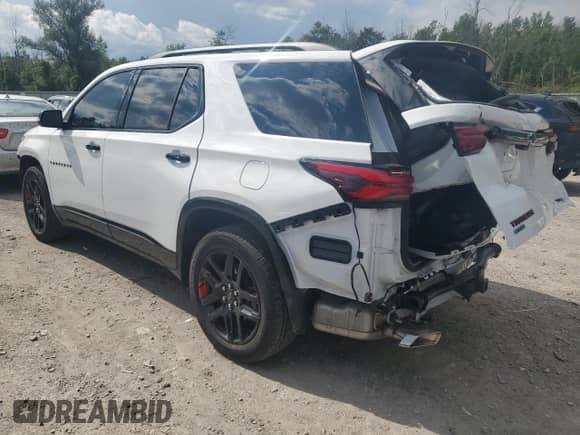 2024 Chevrolet Traverse with VIN 1GNETZKW3RJ136687, listed as a Copart auction lot 66215054 with 3,830 mi miles and Salvage title. Bid and sale history available at DreamBid. Image 2.