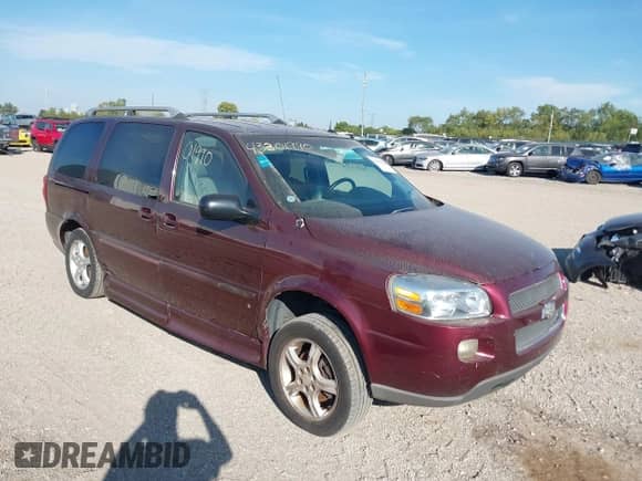 2006 Chevrolet Uplander LS Fleet с VIN 1GBDV13L06D189169, выставлен на аукционе IAAI как лот 43301990 с пробегом 128 117 миль миль и . История ставок и продаж доступна на DreamBid. Изображение 1.