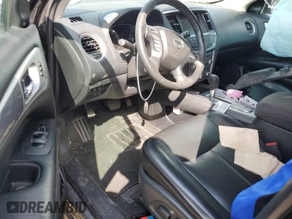 2020 Nissan Pathfinder SL z VIN 5N1DR2CN7LC607649, wystawiony jako Copart lot #63309555 z przebiegiem Nie podano mil oraz Szkoda całkowita • Salvage title. Historia ofert i sprzedaży dostępna na DreamBid. Obrazek 8.