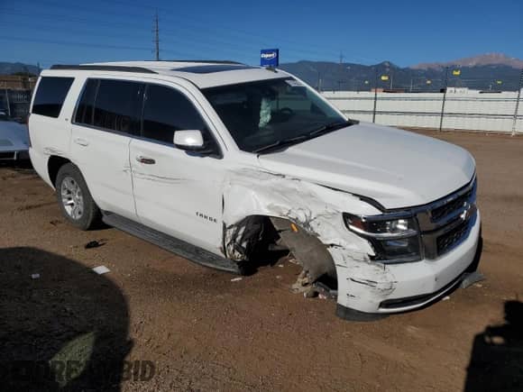 2015 Chevrolet Tahoe LT с VIN 1GNSKBKC5FR203600, выставлен на аукционе Copart как лот 61505325 с пробегом 82 579 миль миль и Списание • Salvage title. История ставок и продаж доступна на DreamBid. Изображение 4.