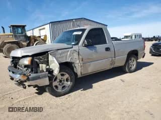 2006 Chevrolet Silverado 1500 LS z VIN 1GCEC14V36Z302296, wystawiony jako Copart lot #43578885 z przebiegiem 206 902 mil mil oraz Szkoda całkowita • Salvage title. Historia ofert i sprzedaży dostępna na DreamBid. Obrazek 1.