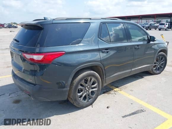 2020 Chevrolet Traverse RS с VIN 1GNERJKW9LJ289582, выставлен на аукционе IAAI как лот 42695668 с пробегом Не указан миль и . История ставок и продаж доступна на DreamBid. Изображение 4.