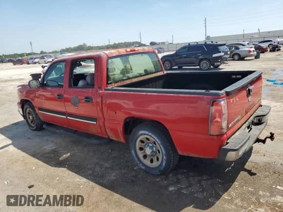 2007 Chevrolet Silverado 1500 LS with VIN 2GCEC13V771134822, listed as a Copart auction lot 70054395 with 81,190 mi miles and Clean title. Bid and sale history available at DreamBid. Image 2.