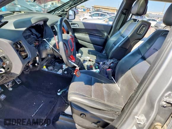 2017 Dodge Durango Citadel Anodized Platinum with VIN 1C4SDJET4HC726167, listed as a Copart auction lot 81720185 with Not provided miles and Salvage title. Bid and sale history available at DreamBid. Image 7.