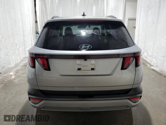 2025 Hyundai Tucson SEL with VIN 5NMJBCDE7SH543015, listed as a Copart auction lot 87393375 with 13,788 mi miles and Clean title. Bid and sale history available at DreamBid. Image 6.