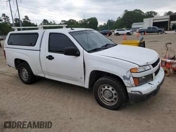 2009 Chevrolet Colorado Work Truck with VIN 1GCCS149098102807, listed as a Copart auction lot 53086115 with 265,754 mi miles and Clean title. Bid and sale history available at DreamBid. Image 4.