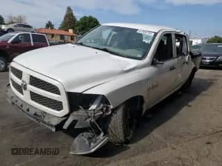 2018 Ram 1500 Express with VIN 1C6RR7KT3JS294519, listed as a Copart auction lot 67809705 with 160,515 mi miles and Salvage title. Bid and sale history available at DreamBid. Image 1.