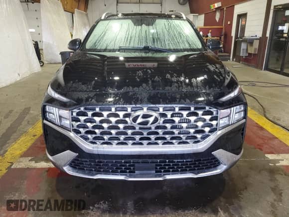 2023 Hyundai Santa Fe Blue z VIN 5NMS2DA18PH013154, wystawiony jako Copart lot #66173395 z przebiegiem 66 059 mil mil oraz Szkoda całkowita • Salvage title. Historia ofert i sprzedaży dostępna na DreamBid. Obrazek 5.