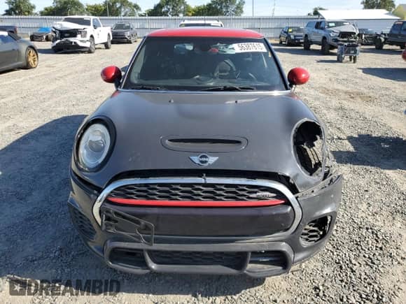 2016 MINI Hardtop John Cooper Works with VIN WMWXM9C53GT997497, listed as a Copart auction lot 56387615 with 59,852 mi miles and Salvage title. Bid and sale history available at DreamBid. Image 5.
