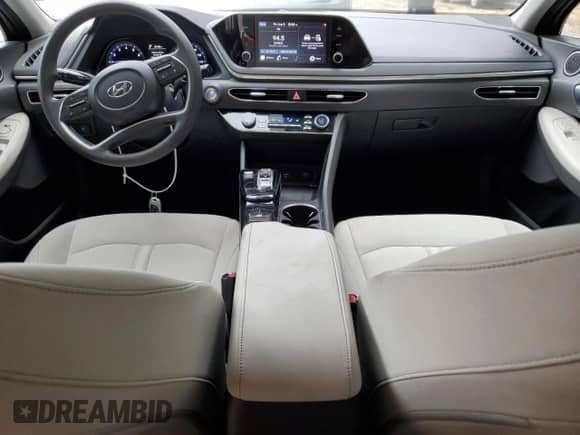 2022 Hyundai Sonata SEL with VIN KMHL64JA0NA219046, listed as a Copart auction lot 68072955 with 63,528 mi miles and Salvage title. Bid and sale history available at DreamBid. Image 8.