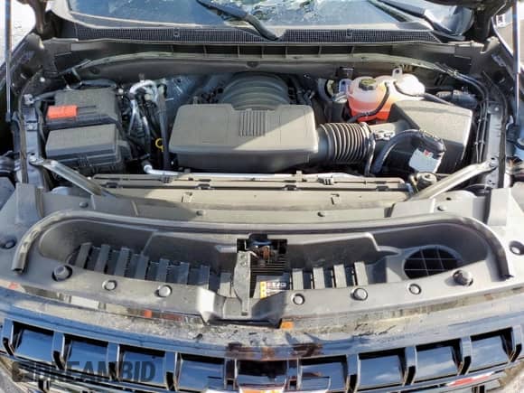 2025 Chevrolet Tahoe Z71 z VIN 1GNS6PRDXSR220645, wystawiony jako Copart lot #61285145 z przebiegiem 4 587 mil mil oraz Szkoda całkowita • Salvage title. Historia ofert i sprzedaży dostępna na DreamBid. Obrazek 12.